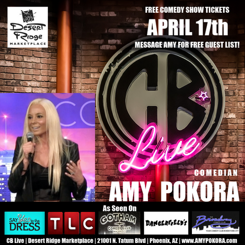 Wednesday, April 17th @ 7:30PM - CB Live, PHX